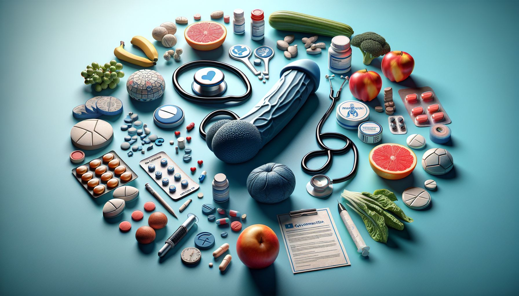 Imagen ilustrativa sobre el tratamiento de la disfunción eréctil